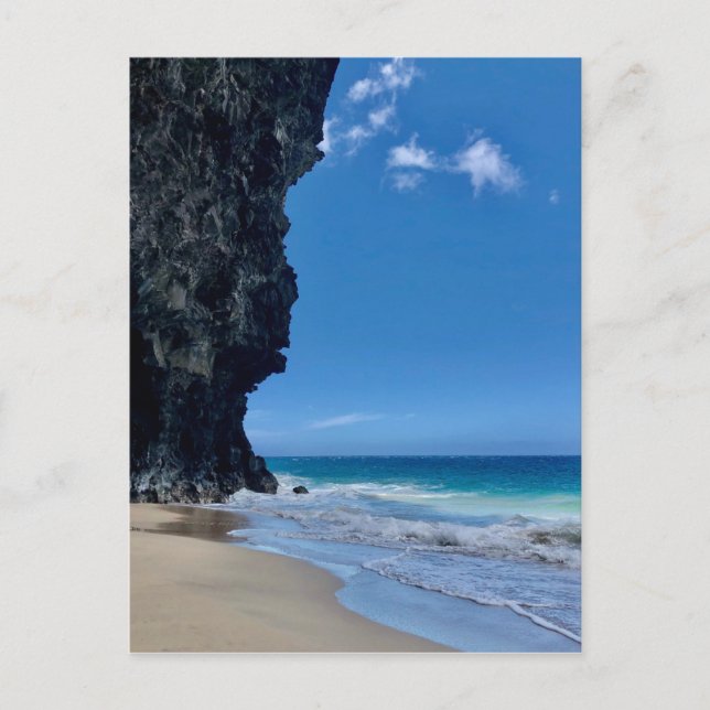 Hanakapiai Strand Tag Postkarte (Vorderseite)