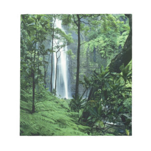 Hanakapiai-Wasserfall entlang der Na Pali Küste, K Notizblock