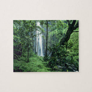 Hanakapiai-Wasserfall entlang der Na Pali Küste, K Puzzle