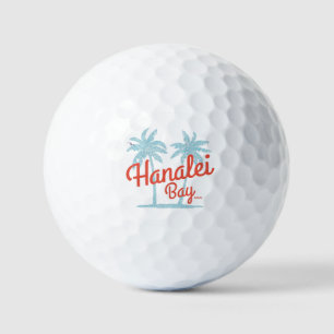 Hanalei Bay Hawaii Insel Kauai Golfball