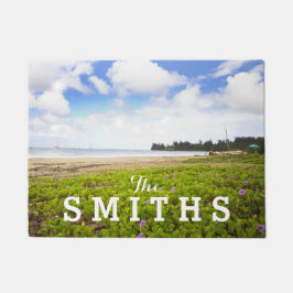 Hanalei Bay, Kauai Hawaii Beach Blume Fußmatte