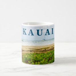 Hanalei Bay Kauai Hawaii Beach & Boote Tasse