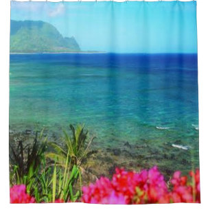 Hanalei Bay Kauai Hawaii Duschvorhang