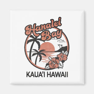Hanalei Bay Kauai Hawaii Magnet