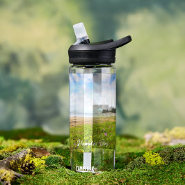 Hanalei Bay, Kauai Hawaii Morning Glory Blume Trinkflasche