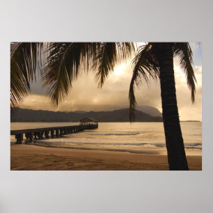 Hanalei Bay - Kauai, Hawaii Poster