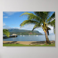 Hanalei Bay und Pier Kauai, Hawaii