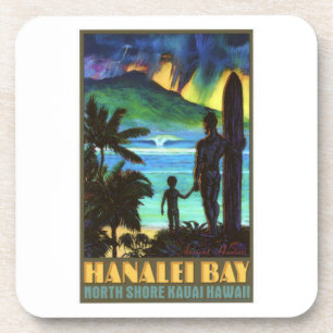 Hanalei-Bucht Untersetzer