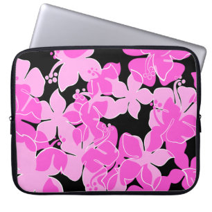 Hanalei Hawaiian Floral Neopren-Wetsuit Laptopschutzhülle
