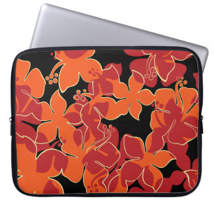 Hanalei Hawaiian Floral Neopren-Wetsuit Laptopschutzhülle