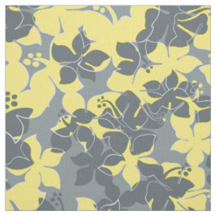 Hanalei Hawaiian Hibiskus Camouflage Floral Stoff