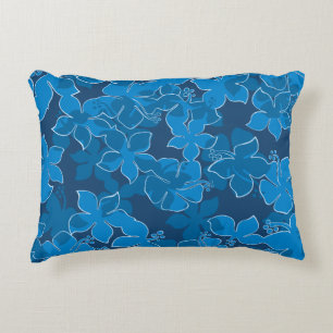 Hanalei Hawaiian Hibiskus Camouflage Floral Zierkissen