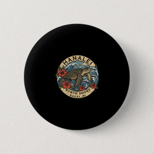 Hanalei Meeresschildkröte Kauai Hawaii Urlaub Hawa Button