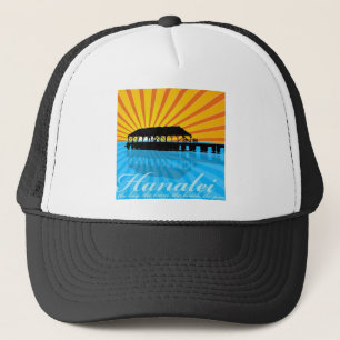 Hanalei Pier Truckerkappe