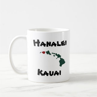 "Hanalei Pier" w/Hawaii Inseln Tasse
