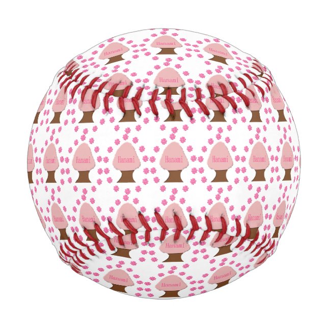 Hanami Japanese Cherry Tree Baseball (Vorderseite)