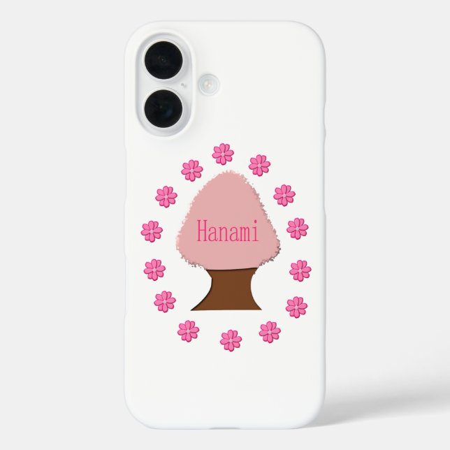 Hanami Japanese Cherry Tree Case-Mate iPhone Hülle (Rückseite)