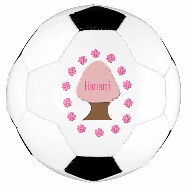 Hanami Japanese Cherry Tree Fußball (Vorderseite)