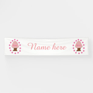 Hanami Japanese Cherry Tree Personalisiert Banner