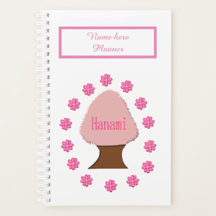 Hanami Japanese Cherry Tree Personalisiert Planer