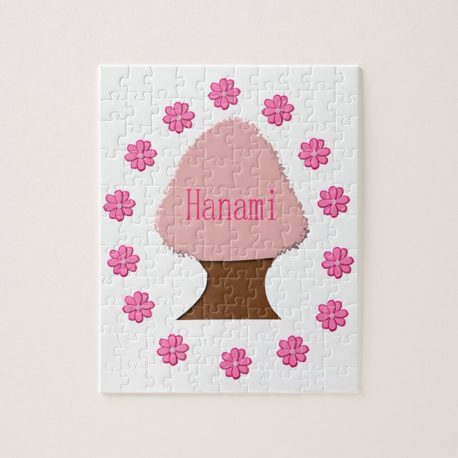 Hanami Japanese Cherry Tree Puzzle (Vertikal)