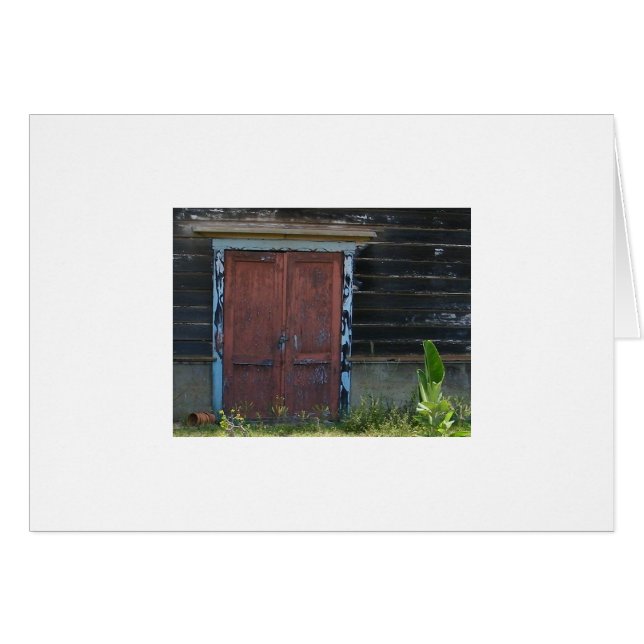 Hanapepe Hawaii Kauai Rustic Wood Door (Vorderseite (Horizontal))