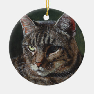 HanaTabbykatzen-Malereikunst Keramik Ornament