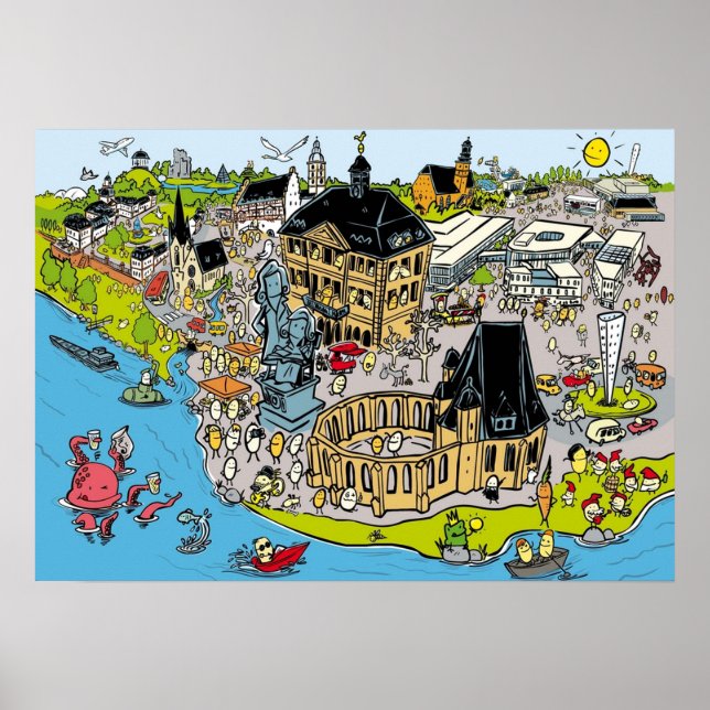 Hanau Hidden Object von Rautie Poster (Vorne)