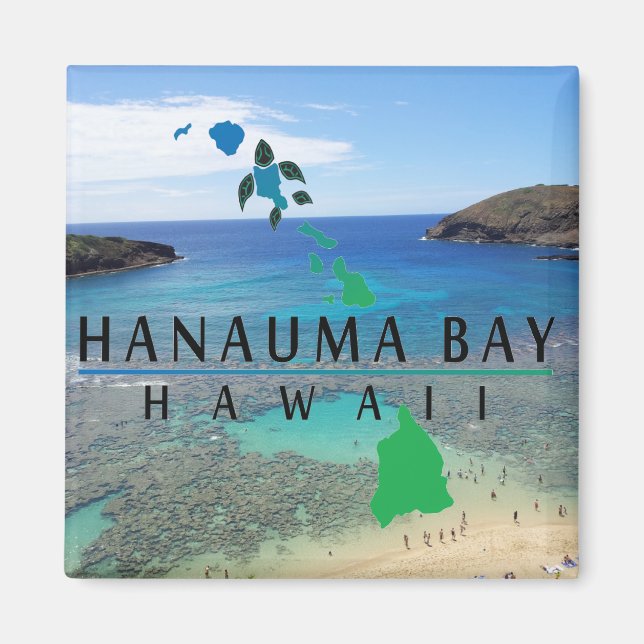 Hanauma Bay Hawaii Magnet (Vorne)