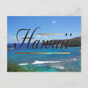 Hanauma Bay Hawaii Postkarte