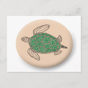 Hanauma Bay Hawaii Turtle Postkarte