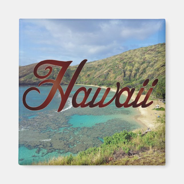 Hanauma Bay Oahu Hawaii Magnet (Vorne)