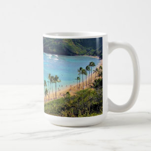 Hanauma Bucht, Ansicht Honolulus, Oahu, Hawaii Tasse