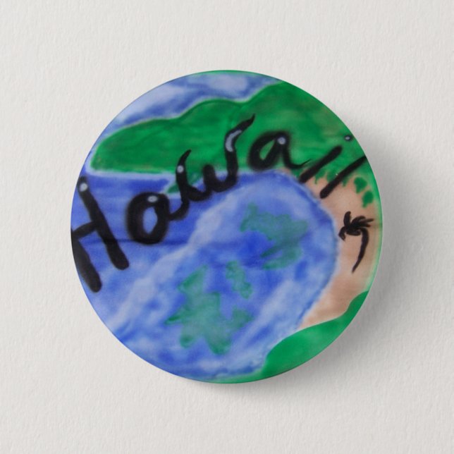 Hanauma Bucht Button (Vorderseite)