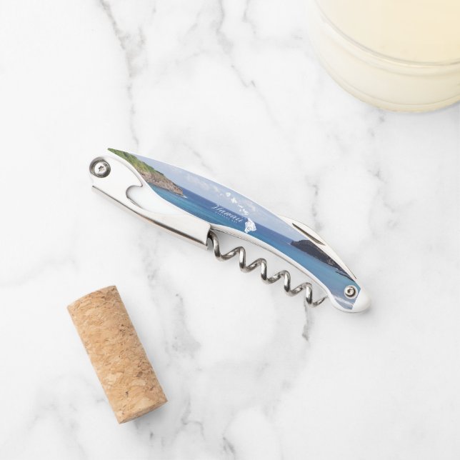 Hanauma Bucht-Hawaii-Inseln Kellnermesser (Vorderseite)