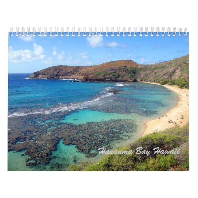 Hanauma Bucht-Hawaii-Kalender Kalender (Titelbild)
