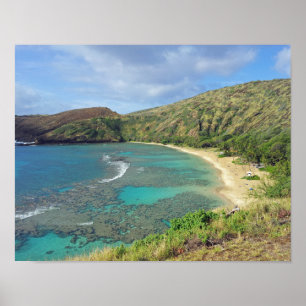 Hanauma Bucht Hawaii Poster