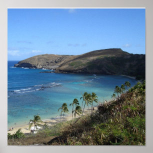 Hanauma Bucht Hawaii Poster