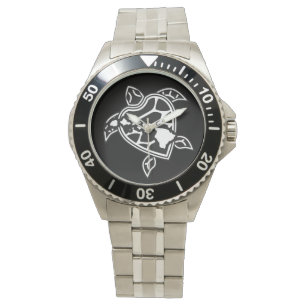 Hanauma Bucht-Hawaii-Schildkröte Armbanduhr