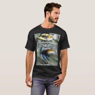 Hanauma Bucht-Hawaii-Staats-Fische T-Shirt
