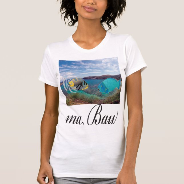 Hanauma Bucht Hawaii T-Shirt (Vorderseite)