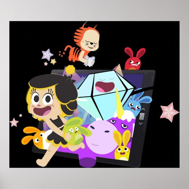 Hanazuki voll von Schätzen Poster (Vorne)