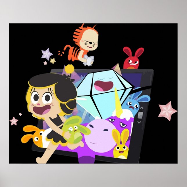Hanazuki voll von Schätzen Poster (Vorne)