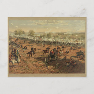 Hancock in Gettysburg by Thure de Thulstrup Postkarte