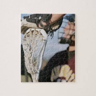 Hand an Lacrosse Stick Puzzle