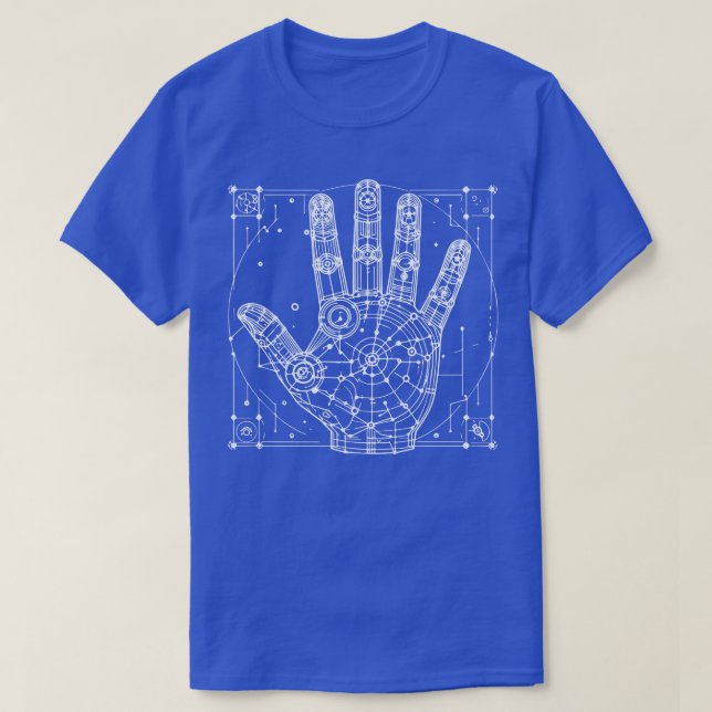 Hand Anatomie T-Shirt (Design vorne)