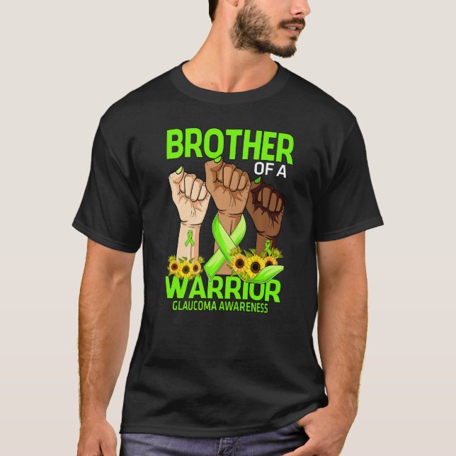 Hand Bruder eines Kriegerglaubkomas Bewusstsein So T-Shirt (Vorderseite)