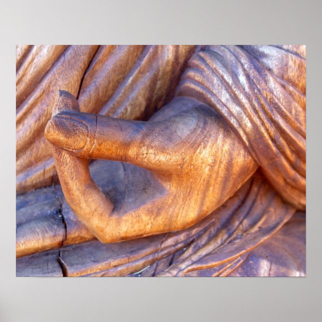 Hand Buddha Poster (Vorne)