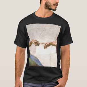 Hand des Gottes durch Michelangelo T-Shirt