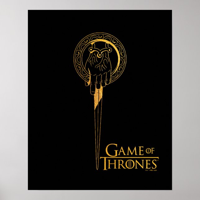 Hand des King-Icon Poster (Vorne)